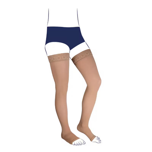 Bas de contention - Venoflex Kokoon Absolu Semi-opaque - Classe 3, pieds ouverts - Femme