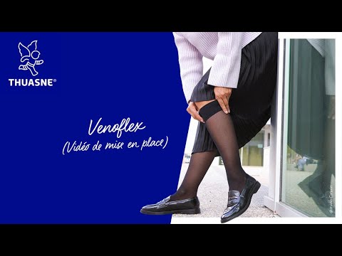 Bas de contention - Venoflex Clinic - Classe 1, pieds ouverts