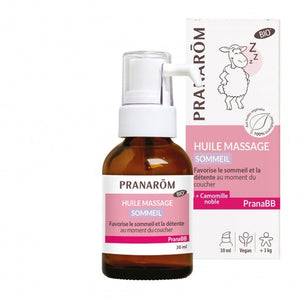 PRANAROM-Huile de massage SOMMEIL BIO (ECO) 30 ml