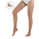 Bas auto-fixants de contention - Smartleg® transparent - Classe 2, pieds ouverts - Femme