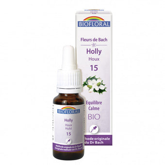 compare product Fleurs de Bach n°15 - Houx-Holly