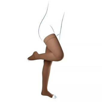 compare product Bas de contention - Venoflex Secret Semi-transparent - Classe 2, pieds ouverts - Femme