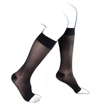 compare product Chaussettes de contention - Venoflex Incognito Absolu Transparent - Classe 2, pieds ouverts - Femme