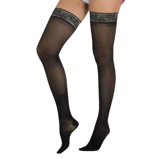 Bas auto-fixants de contention - Smartleg® Transparent - Classe 2 - Femme