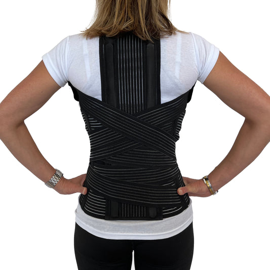 Corset ceinture dorsale et lombaire redresse-dos