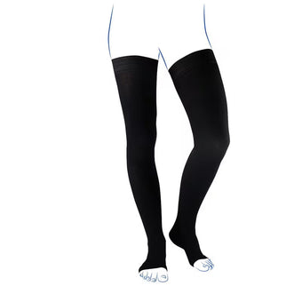 compare product Bas de contention - Venoflex City Confort Fil d'Écosse - Classe 2, pieds ouverts - Homme