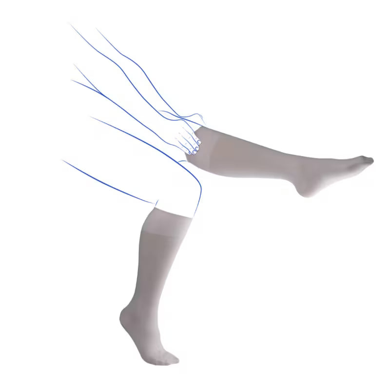 Chaussettes de contention - Venoflex Simply Coton Fin Opaque - Classe 2 - Femme