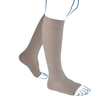 Chaussettes de contention - Venoflex Élégance - Classe 3, pieds ouverts - Homme