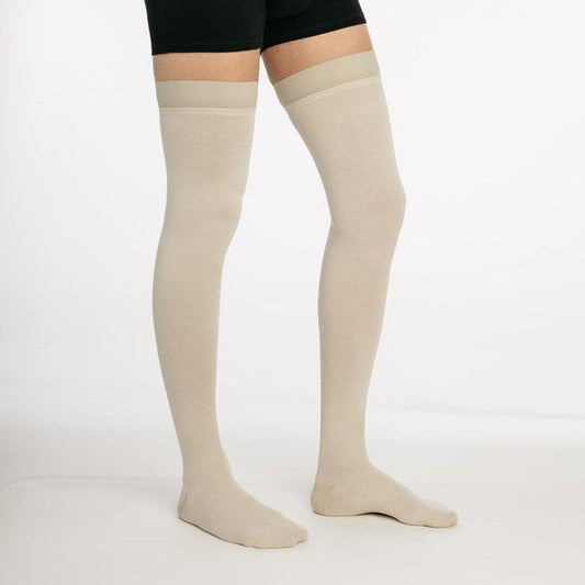Bas auto-fixants de contention - Essentiel Coton - Classe 3 - Homme