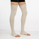 Bas auto-fixants de contention - Essentiel Coton - Classe 2, pieds ouverts - Homme