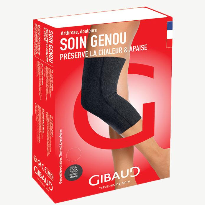 Genouillère chaleur-chauffante
