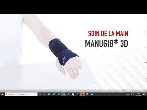 Orthèse de main Manugib® 3D Gibaud - Mise en place