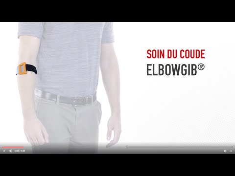 Orthèse de coude Elbowgib Gibaud - Mise en place