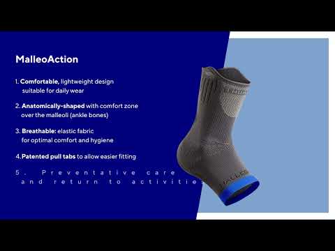 Thuasne - Chevillère ligamentaire Ligastrap® Malleo - Mise en place