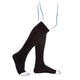 Chaussettes de contention - Venoflex City Confort Fil d'Écosse - Classe 2, pieds ouverts - Homme