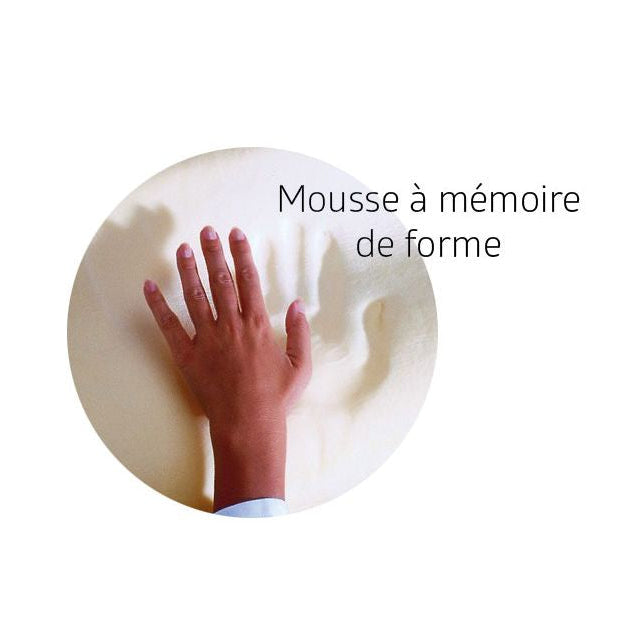 Oreiller anatomique à mémoire de forme Soft