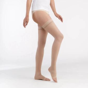 compare product Bas auto-fixants de contention - Styles Transparent - Classe 2, pieds ouverts - Femme