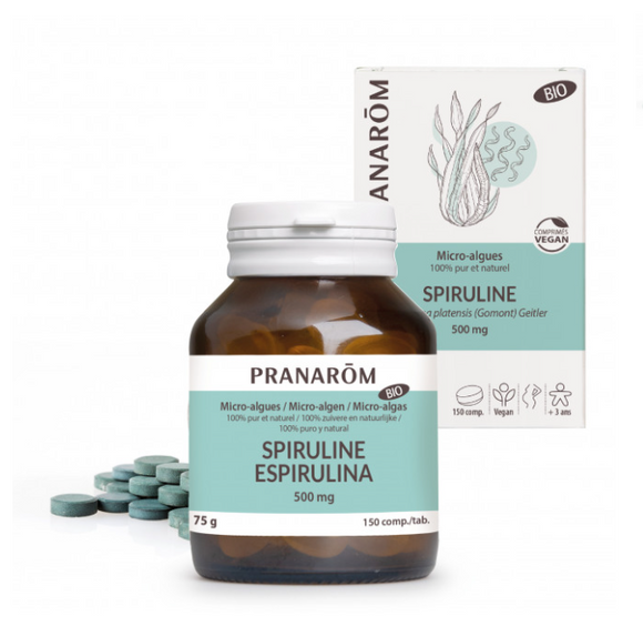 PRANAROM-Spiruline-150 capsules