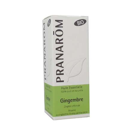 PRANAROM huile essentielle BIO Gingembre    - rhizome-5 ml