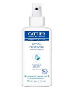 En promo/CATTIER bio lotion purifiante - peaux grasses à imperfections - 200 ml