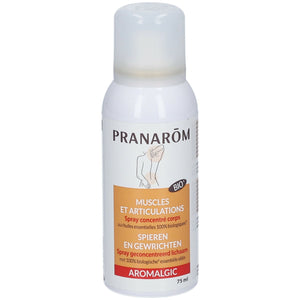 PRANAROM-Spray concentré corps MUSCLES ET ARTICULATIONS BIO (ECO) 75 ml