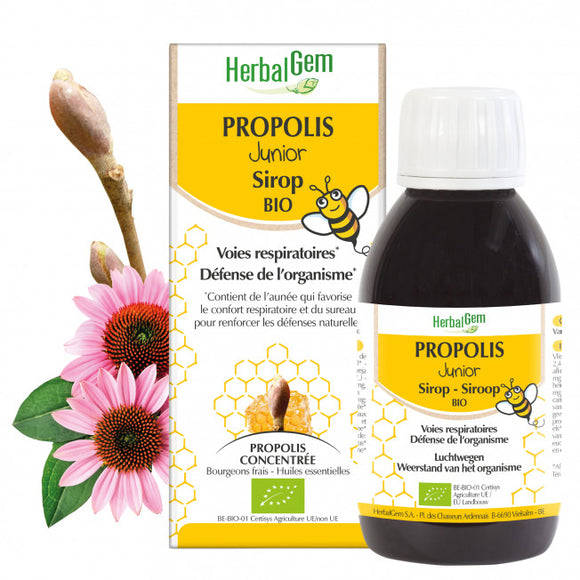 HERBALGEM-sirop propolis bio junior  - 150ml
