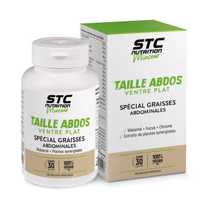 STC NUTRITION- Cure Taille Abdos Ventre plat - 120 gélules végétales
